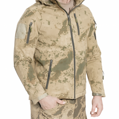 Askeri kamuflaj parka model
