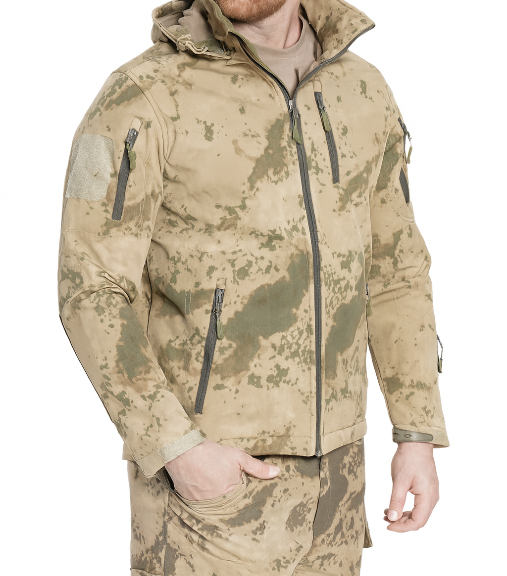 Askeri kamuflaj parka model