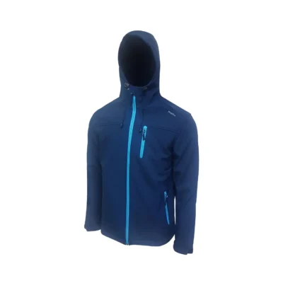 Askeri mavi softshell mont model