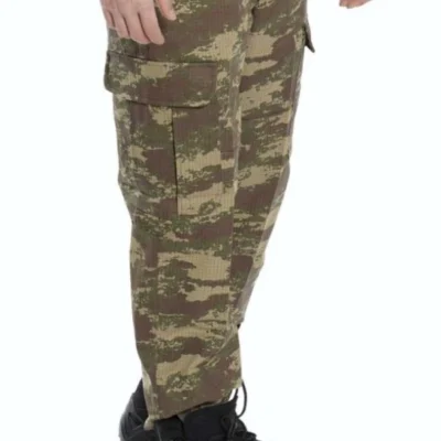 Askeri pantolon yeşil kamuflaj outdoor model