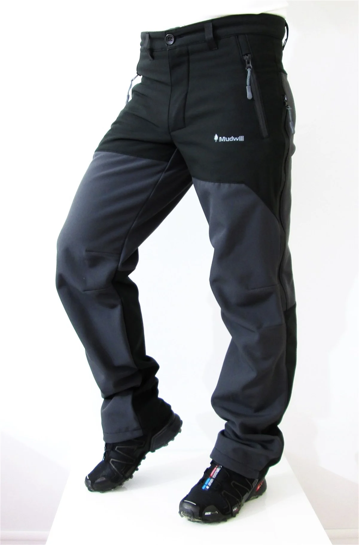 Tactic kışlık softshell siyah outdoor mont